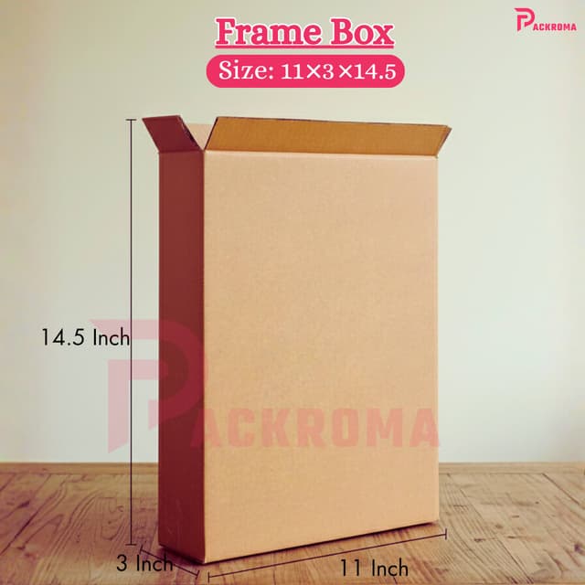 11"×3"×14.5" Frame Box – Korean Hard Board Packagin Box (11/3/14.5)