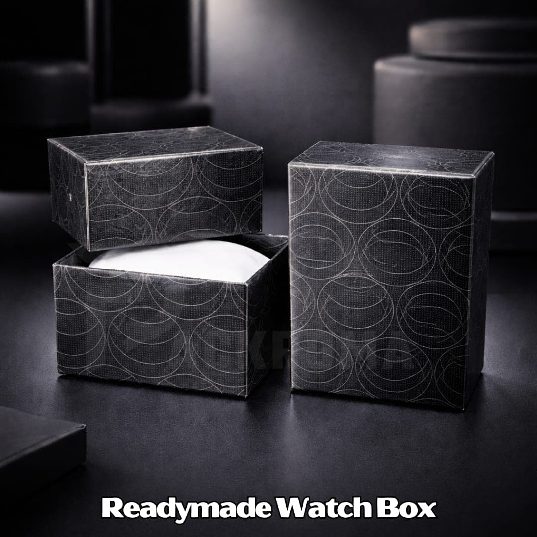 4" × 3" × 2.5" Watch Box with Foam – Readymade Hard Board Packaging Box