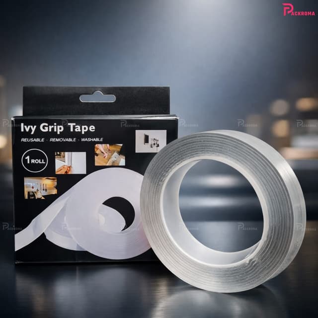 Transparent Double Sided Tape 3 Meter | Heavy Duty Nano Grip Tape