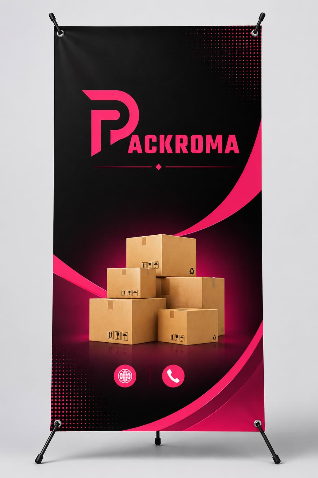 Customized X Banner Stand 60"x24" | 4 Color Print Promotional Display Banner thumbnail 3