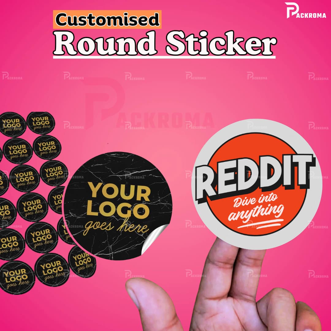Customised Round Sticker Printing thumbnail 2