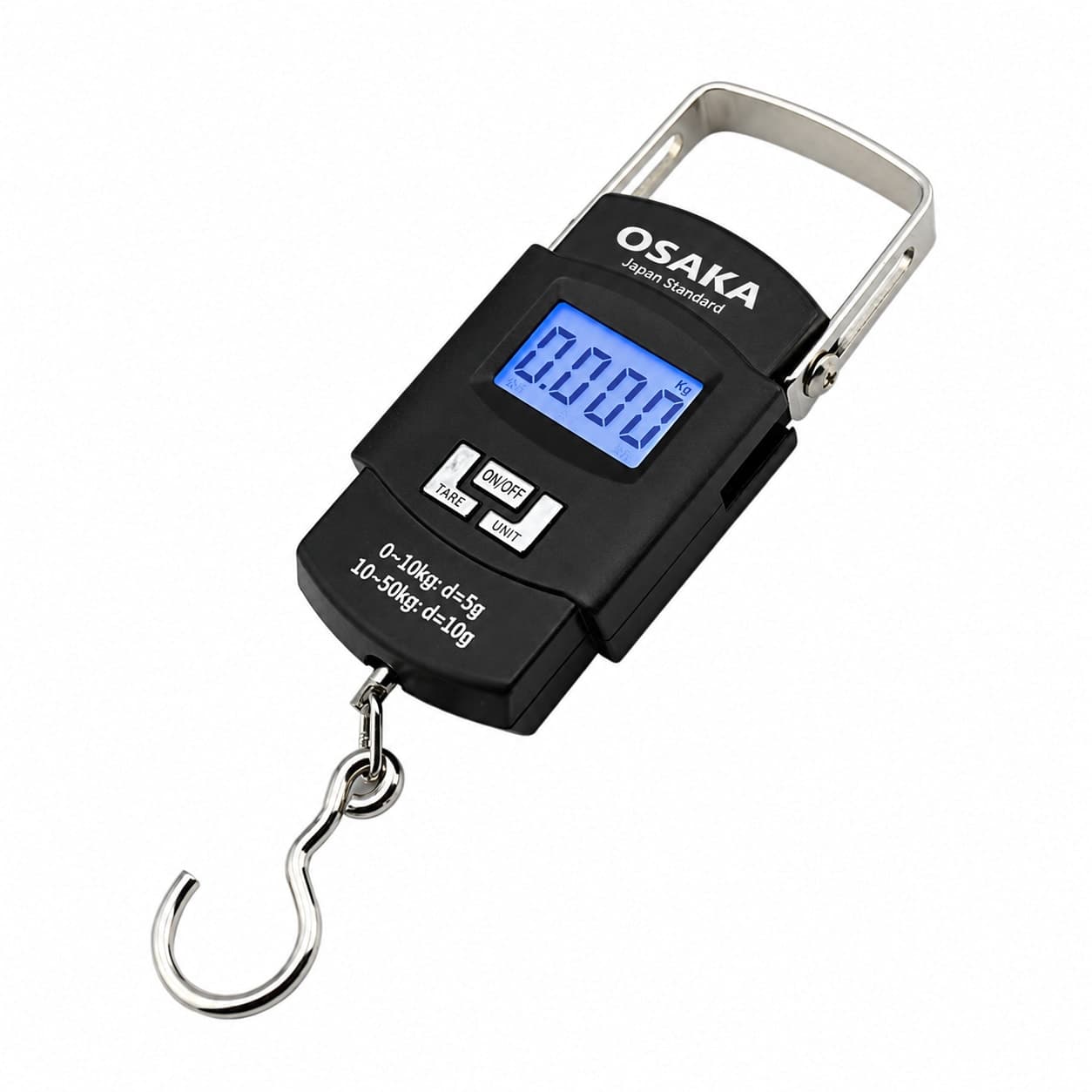 OSAKA Portable Electronic Hanging Scale 50KG (Model A08) – Digital Luggage & Weight Scale Bangladesh thumbnail 2