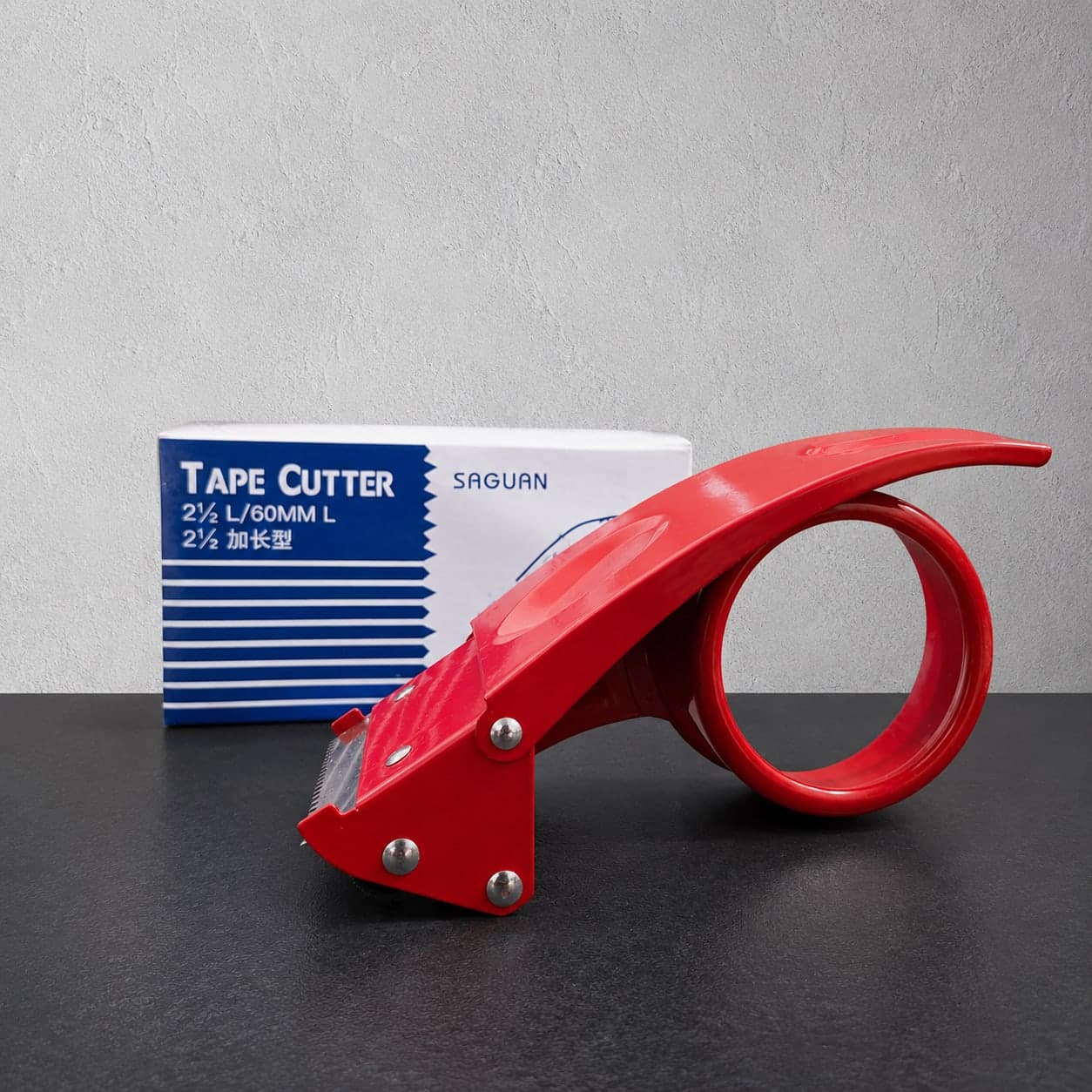 Metal Tape Cutter (2.5  Inch) – Heavy Duty Packing Tape Dispenser thumbnail 5