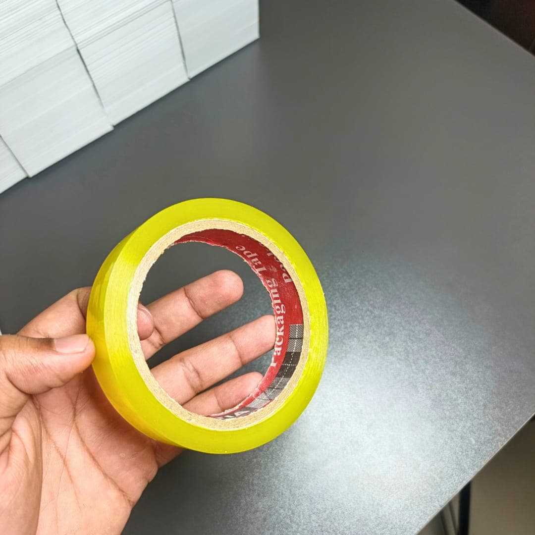 1 Inch 100 Meter Transparent Tape thumbnail 2