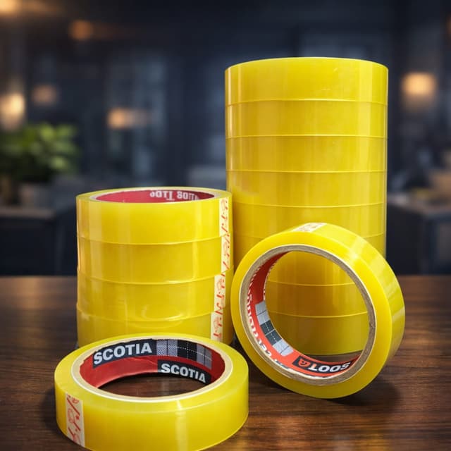 1 Inch 100 Meter Transparent Tape