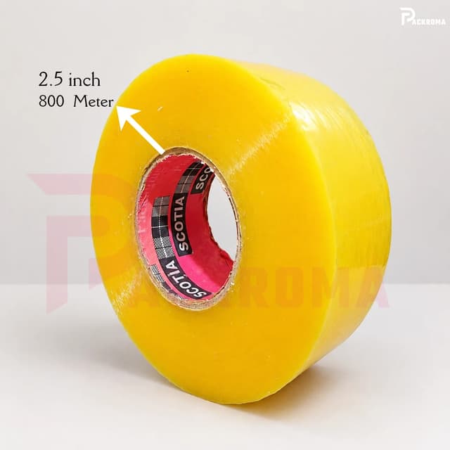 2.5 Inch 800 Meter Packaging Tape – Heavy Duty Carton Sealing Tape