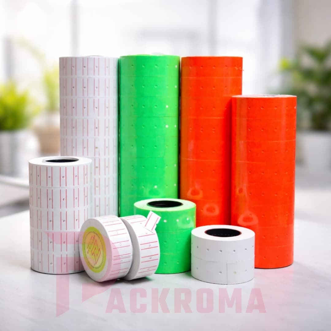 Price Tag Sticker Roll – High Quality Pricing Label Sticker Full Roll (10 Pcs)