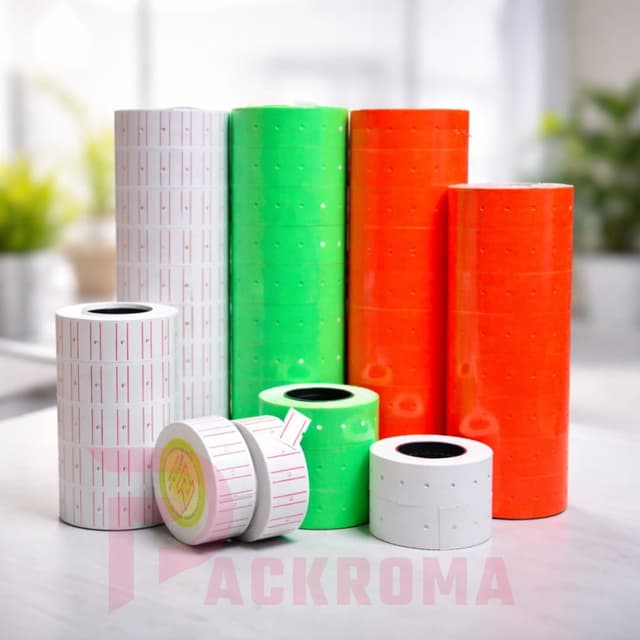 Price Tag Sticker Roll – High Quality Pricing Label Sticker Full Roll (10 Pcs)