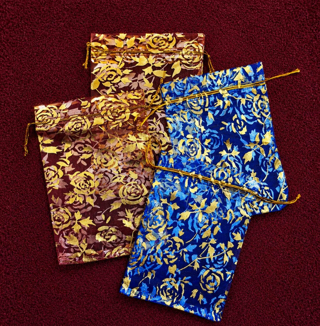 Organza Gift Bag (3" × 4"--4" × 5") Inch | Premium Drawstring Jewelry & Gift Packaging Bag in Bangladesh thumbnail 2