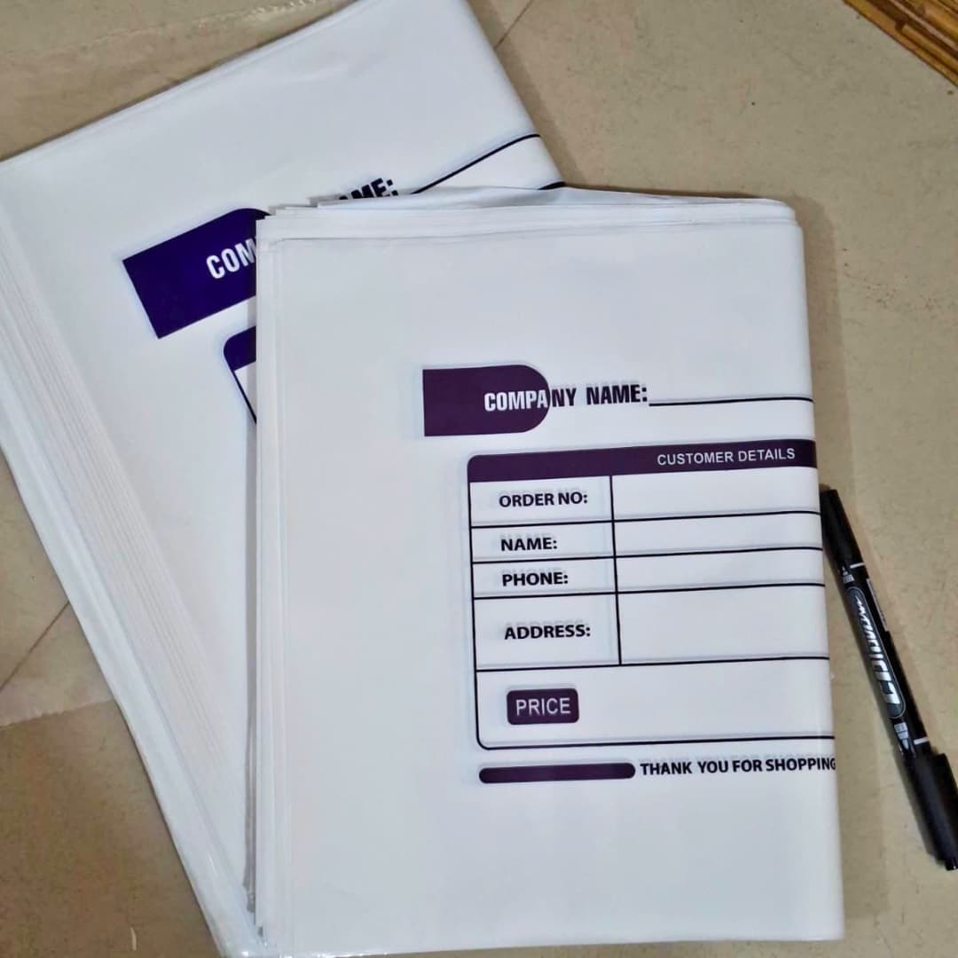 Ready Print Mailer Poly Bag – 12mm Courier Packaging Poly thumbnail 3