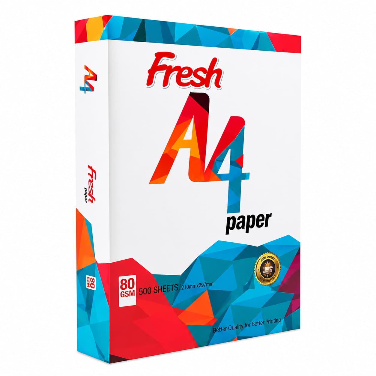 Fresh A4 Copy Paper 80 GSM 500 Sheets | Premium Multipurpose Printing Paper in Bangladesh