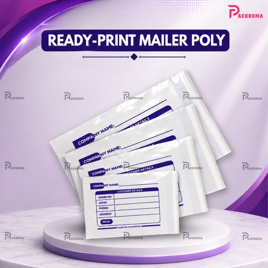 Ready Print Mailer Poly Bag – 12mm Courier Packaging Poly thumbnail 4