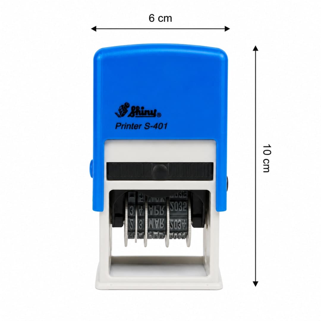 Shiny Printer S-401 Self-Inking Date Stamp | Adjustable Date Stamp thumbnail 3