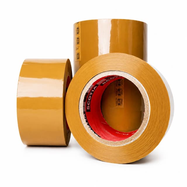 2.5 Inch×300 Meter Brown Packing Tape | Heavy Duty BOPP Carton Sealing Tape