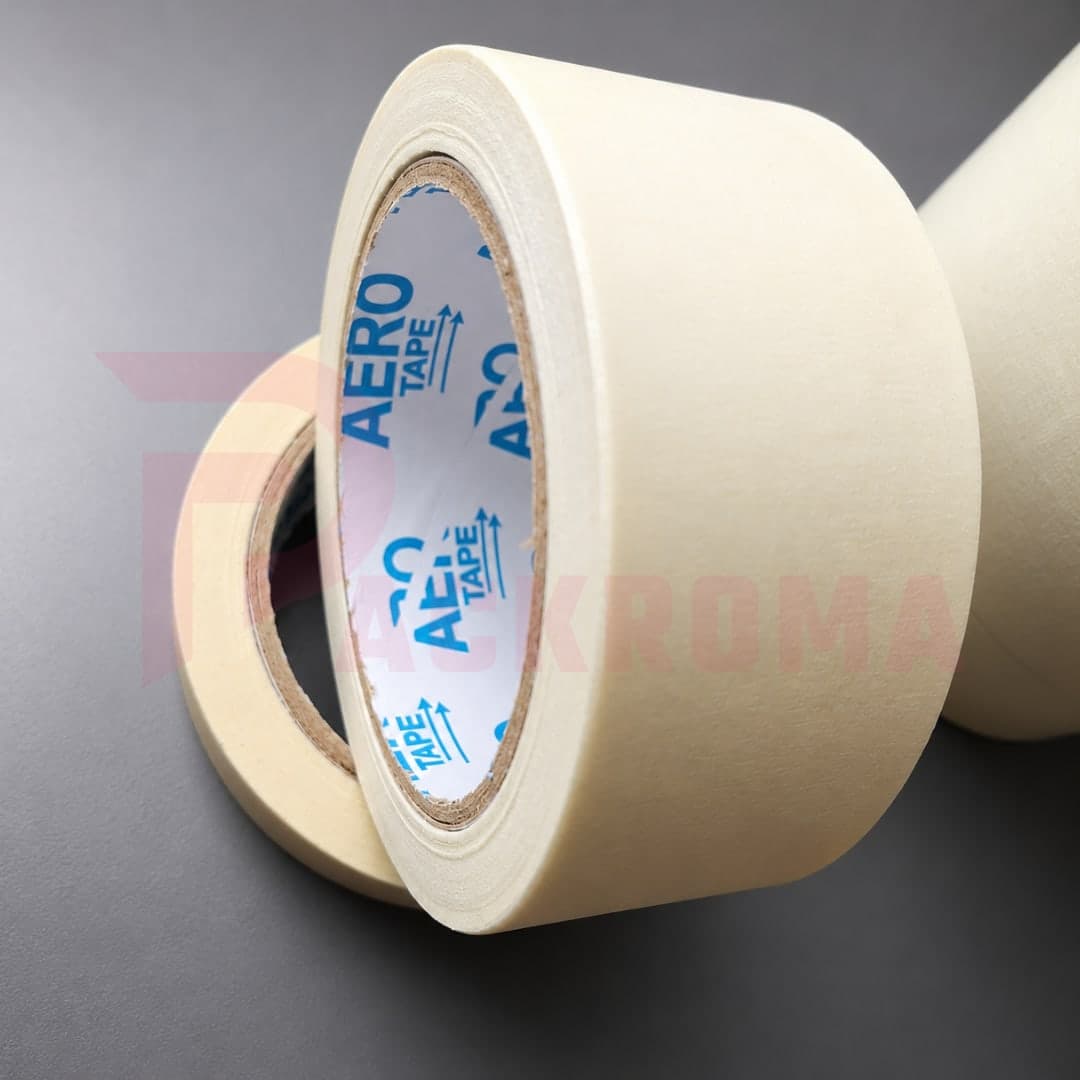 2 Inch Masking Tape 100 Meter| Premium Paper Masking Tape thumbnail 2