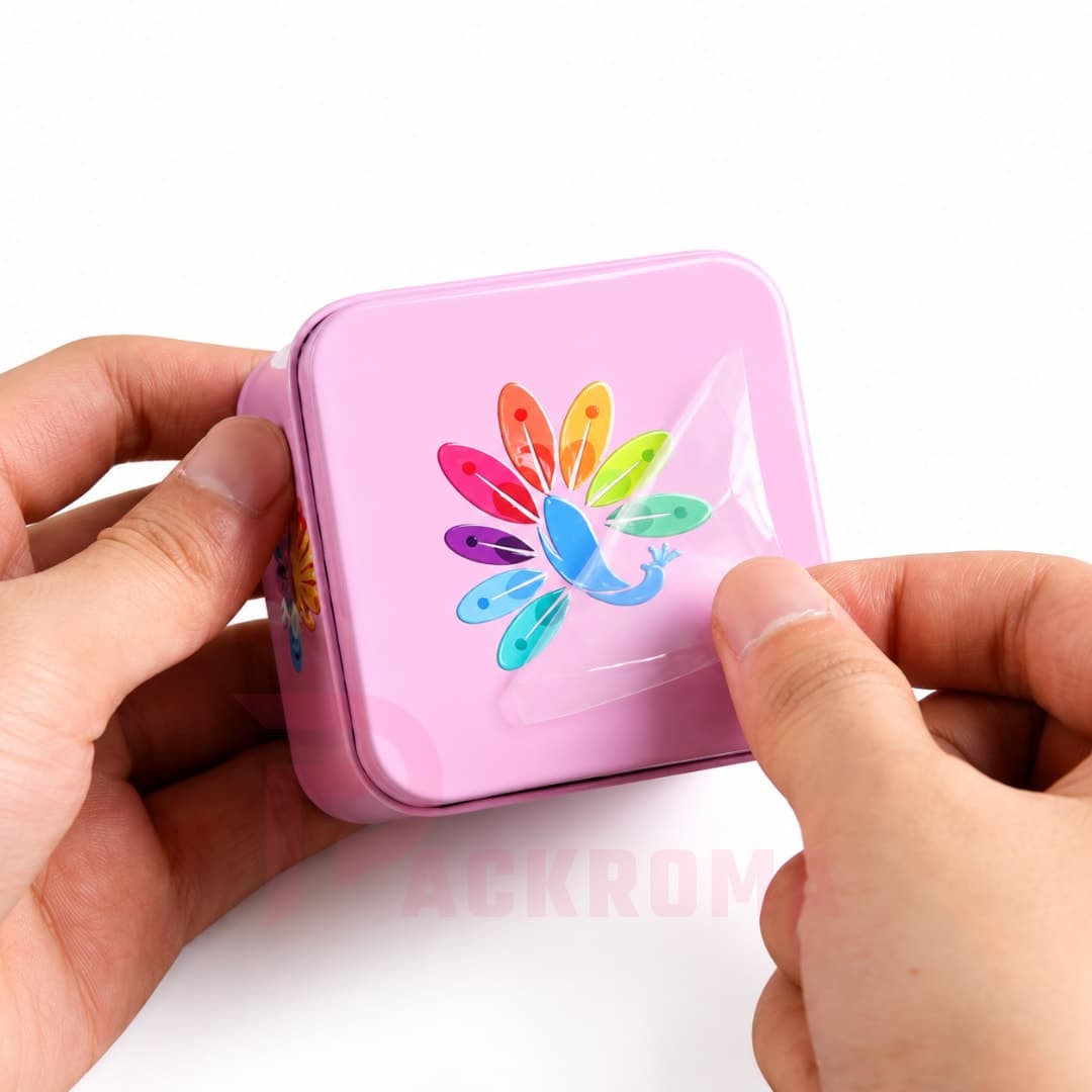 UV DTF Transparent Sticker | Premium Custom UV DTF Transfer Sticker Printing thumbnail 2