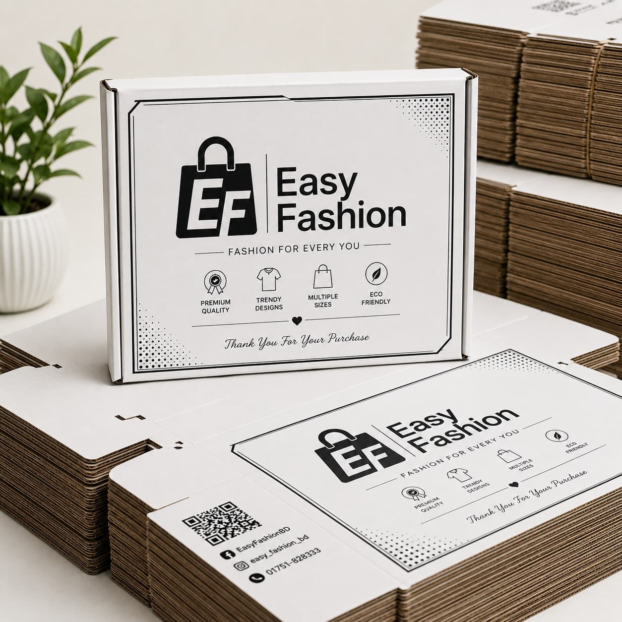Customized 13 × 10 × 2.5 Inch Screen Printed Box | One Color Packaging Box in Bangladesh thumbnail 2