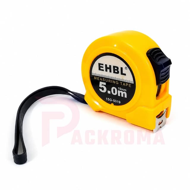 EHBL 5 Meter Steel Measuring Tape 19mm | Heavy Duty Tape Measure for Construction & DIY