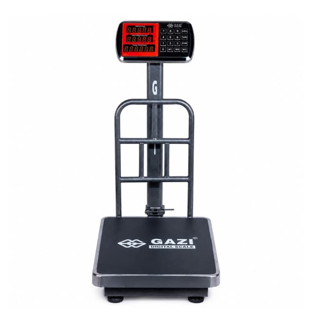Gazi Digital Platform Scale 300kg (SS) | Heavy Duty Electronic Weighing Scale