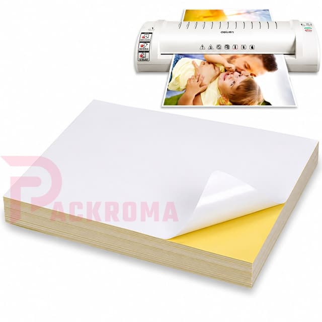 A4 Glossy Sticker Paper (Self-Adhesive)