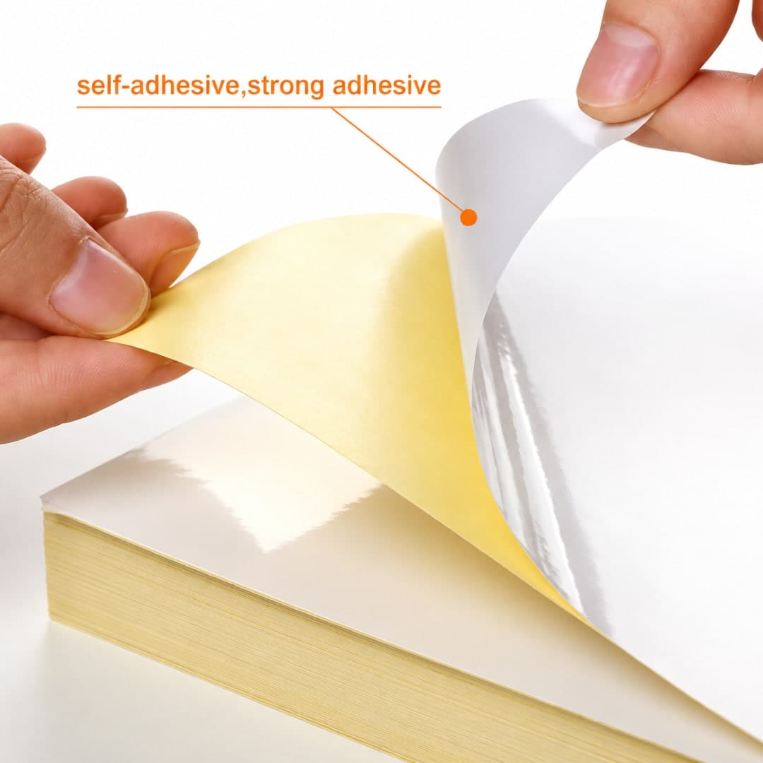 A4 Glossy Sticker Paper (Self-Adhesive) thumbnail 2