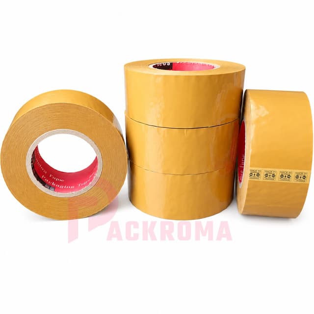 2.5 Inch × 500 Meter Brown Packaging Tape  | Heavy Duty Carton Sealing Tape in Bangladesh