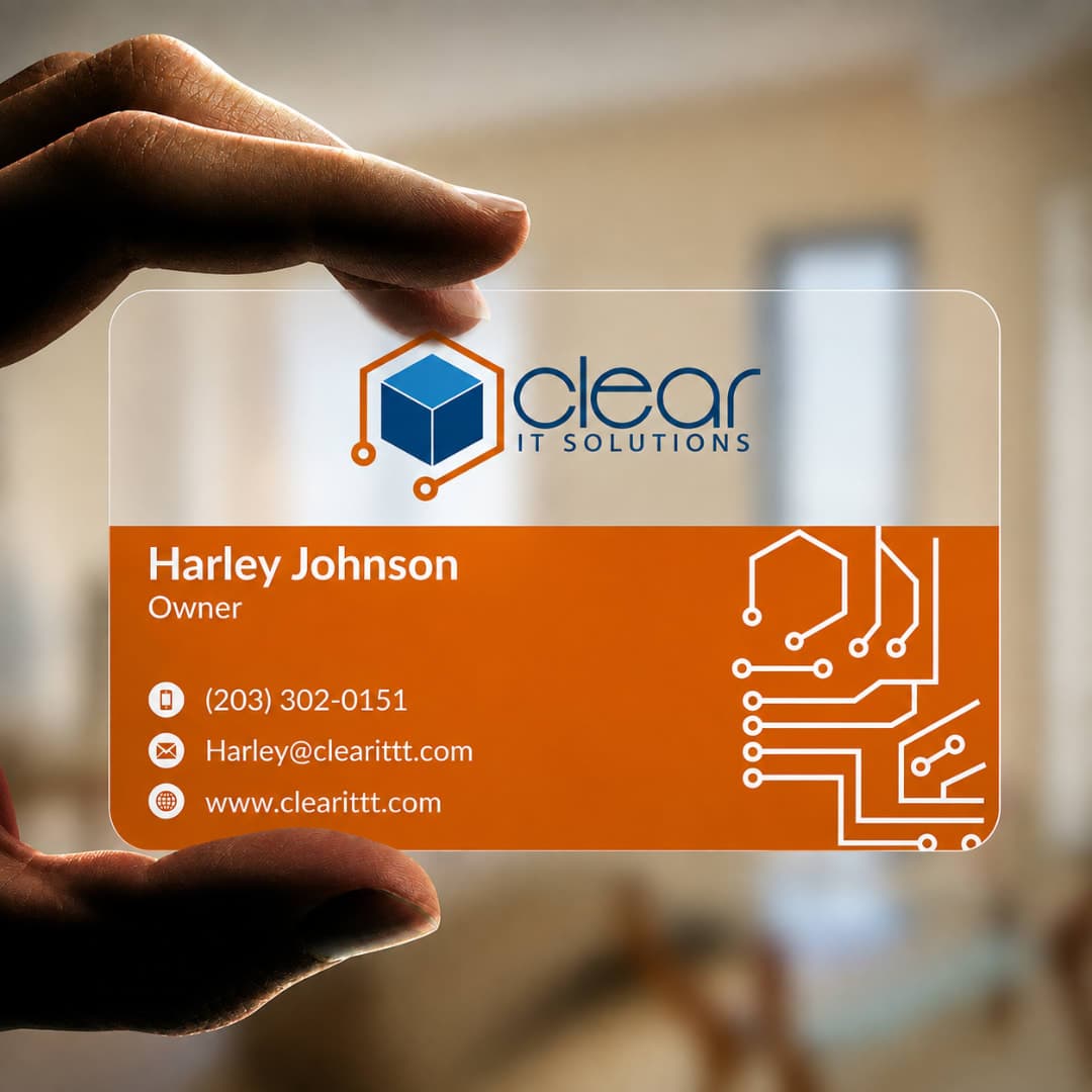 Customized Transparent Plastic Card thumbnail 3